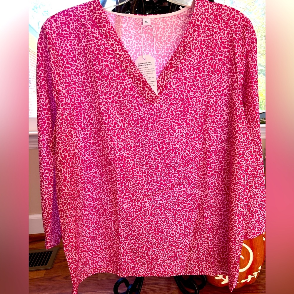 Silky tunic